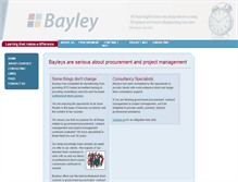 Tablet Screenshot of bayleyteam.com.au